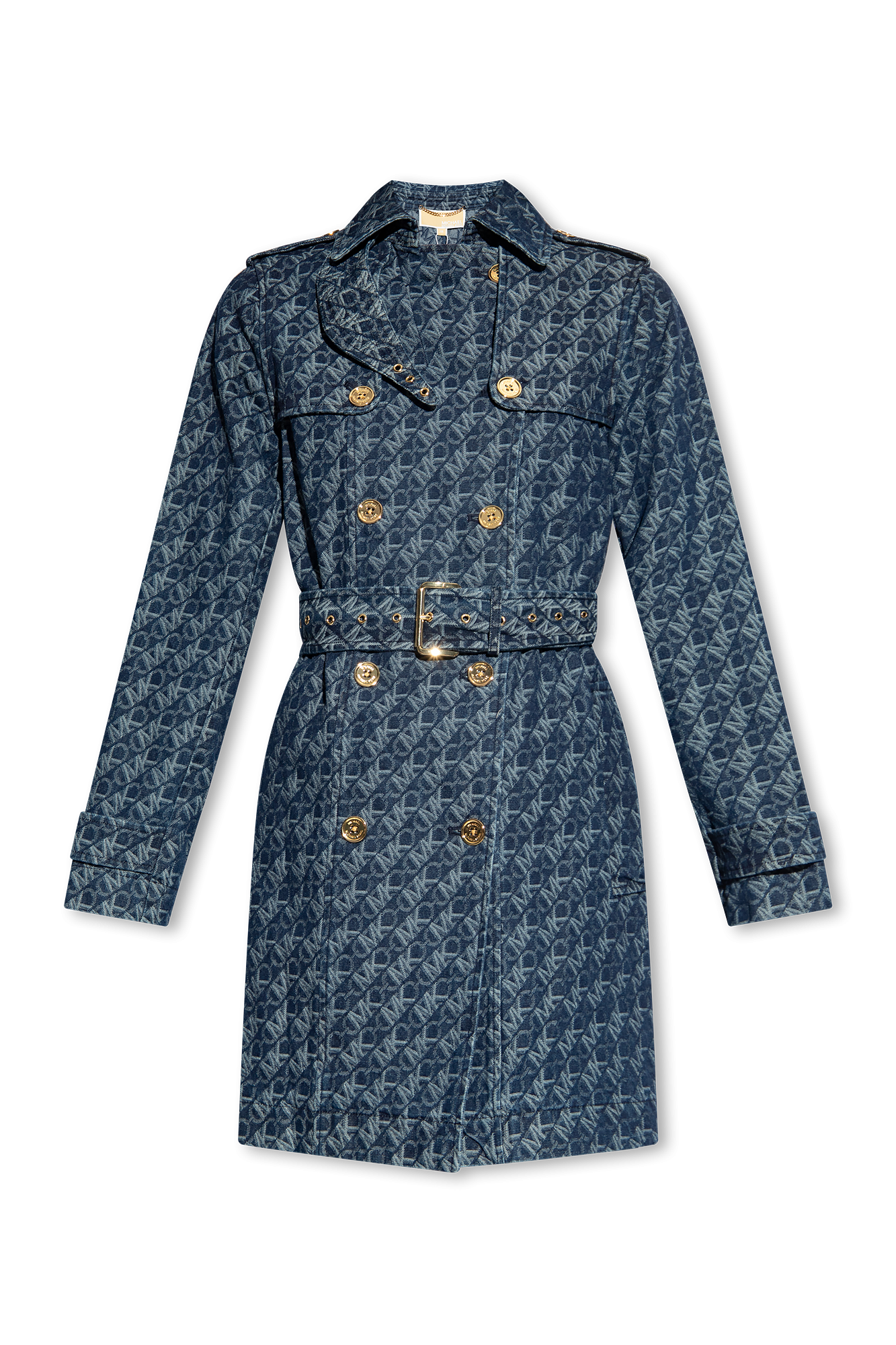 Michael kors best sale navy trench coat